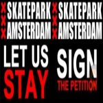 Skatepark indoor de Amsterdam, continua la lucha.